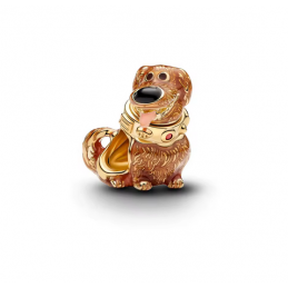 Charm chien Doug fidèle compagnon la haut or pour bracelet