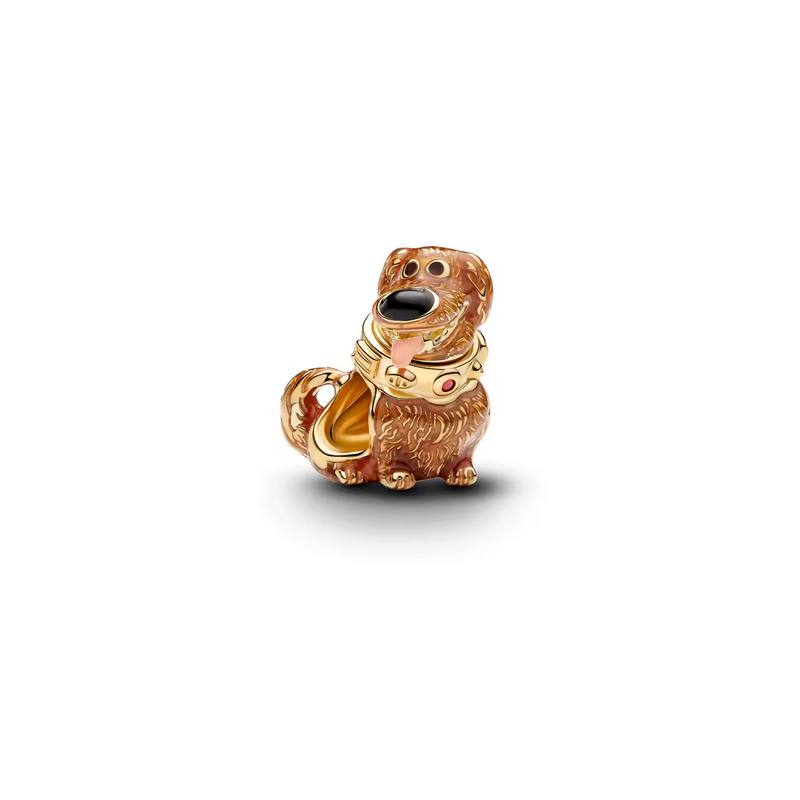 Charm chien Doug fidèlez compagnon la haut or pour bracelet