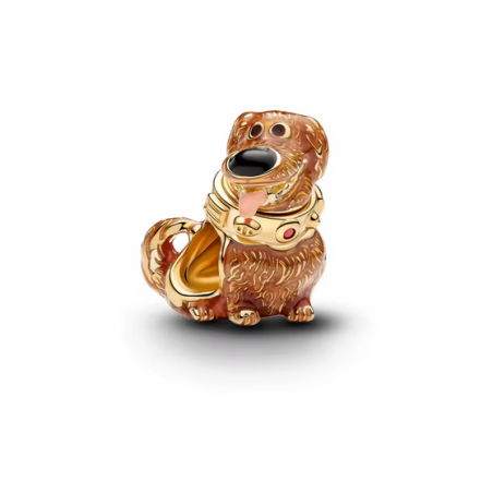 Charm chien Doug fidèle compagnon la haut or pour bracelet
