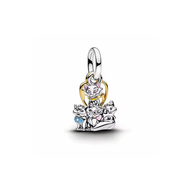 Charm Duchesse Maman aristochat avec marie berlioz toulouse disney argent pour bracelet