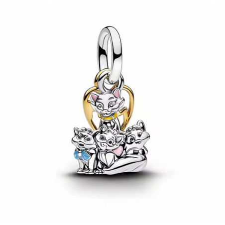 Charm Duchesse Maman aristochat avec marie berlioz toulouse disney argent pour bracelet