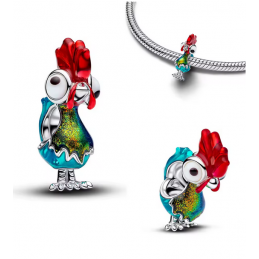 Charm coq Hei Hei vaïana disney argent pour bracelet