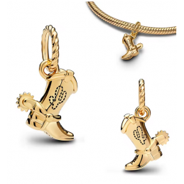 Charm botte cowboy toy story disney or pour bracelet