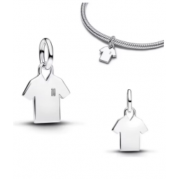 Charm maillot foot coupe du monde argent pour bracelet
