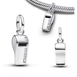 Charm sifflet foot coupe du monde argent pour bracelet