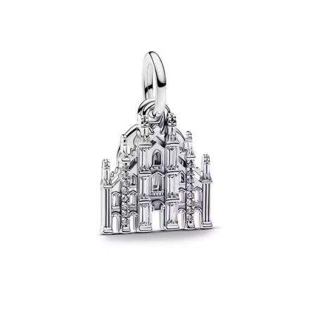 Charm dôme de milan italie avec plaque ronde pour bracelet