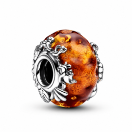 Charm murano ambré timon pumba le roi lion fleur pour bracelet