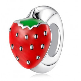 Charm séparateur bloqueur fruit fraise pour bracelet