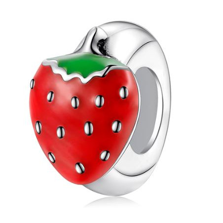 Charm séparateur bloqueur fruit fraise pour bracelet