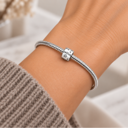 Charm séparateur clips étoile pour bracelet