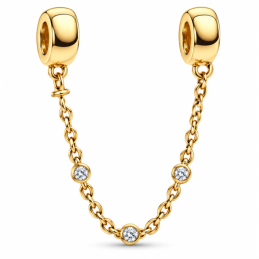Charm séparateur espaceur rond strass doré chaine pour bracelet