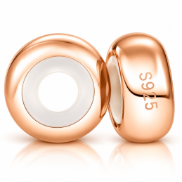 Lot de 2 bijoux Charms séparateur bloqueur rose pour bracelet