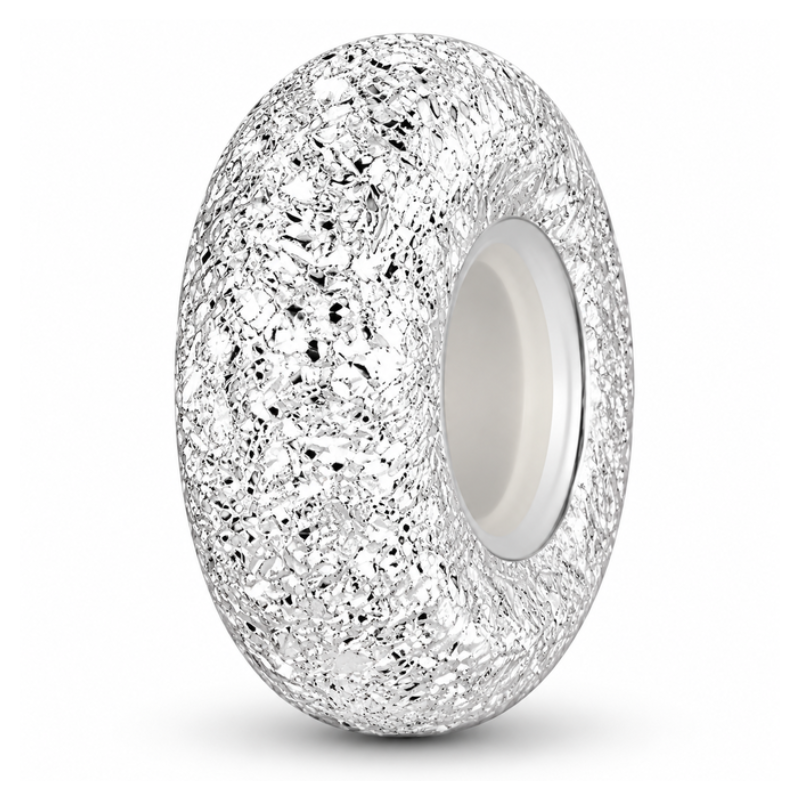 Charm séparateur bloqueur effet froissé pour bracelet